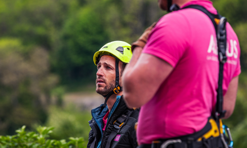 Equipe Altius lors d'une formation travaux en hauteur