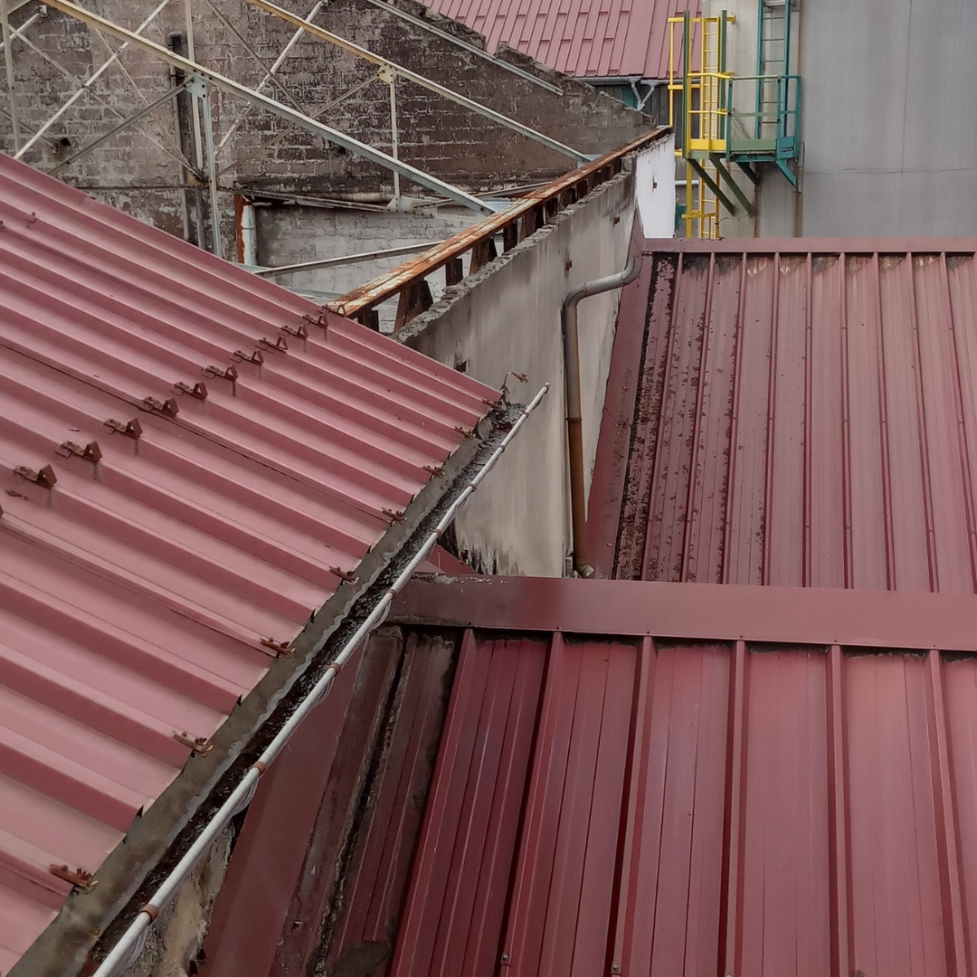 Travaux sur toit